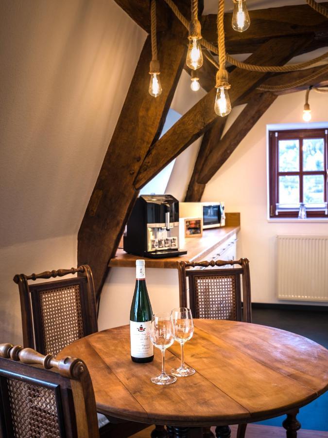 Rissbacher Hof Mansarde Anno 1737 特拉本特拉巴赫 外观 照片
